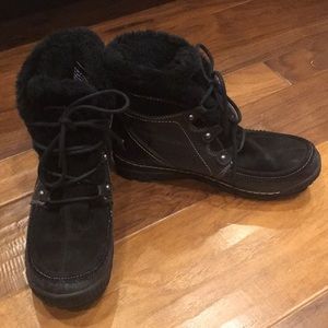 Bare Trap faux fur-lined boots
